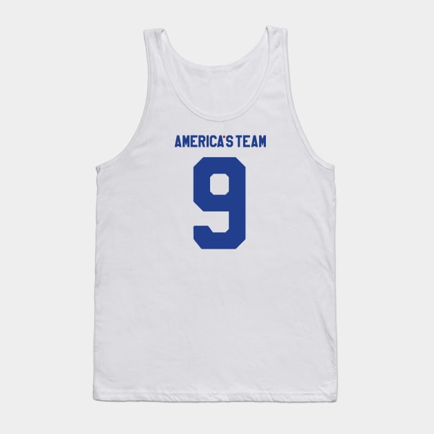 America's Team - Number 9 - Ring of Honor Tank Top by krewyork